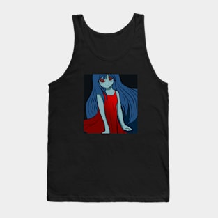 Cutie Ghost Girl Tank Top